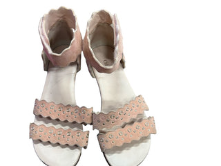 Chloe Pink studded sandals, 34 EU