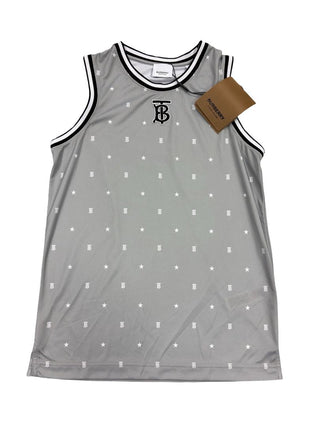 Burberry Grey Logo Jersey - New with tags, 14 years