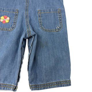 Bonpoint Denim love overalls, 6 months