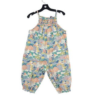 Bonpoint new w/tags Liberty print overalls, 12 months