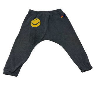 Aviator Nation Sweatpants with smiley face, 12 months