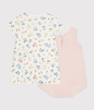 Petit Bateau Cotton Baby One-Piece - 2-Pack New with tags, 3 months