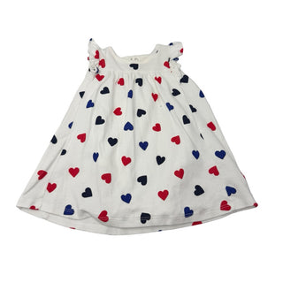 Petit Bateau Heart dress with bodysuit, 12 months