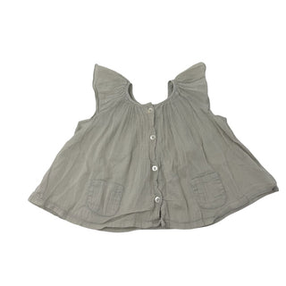 Bonton Grey blue shirt, 6 months