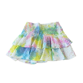 KatieJ Tie-Dye Zip Up Skirt, large