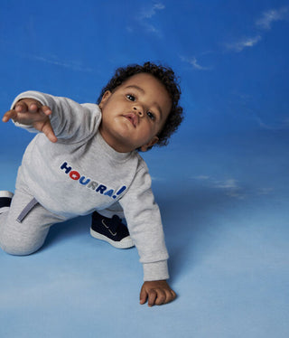 Petit Bateau Grey Hourra Sweater New with tags, 6 months
