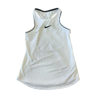 Nike White Dri-Fit Tank Top, small