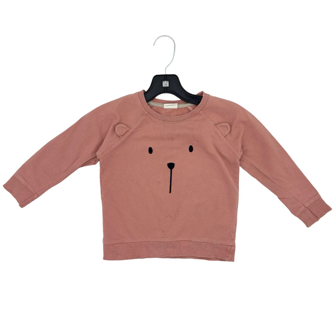 Turtledove London pink bear sweat set, 2-3 years