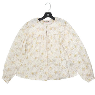 Bonpoint white floral top, 14 years