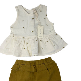 Quincy Mae New with tags tank top and bloomer set, 18-24 months