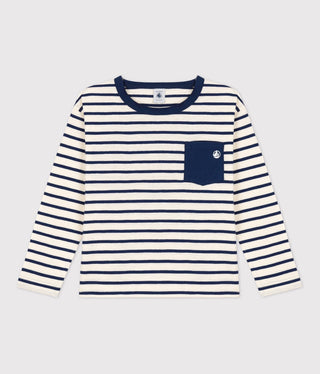 Petit Bateau Striped long sleeve new with tags, 12 years