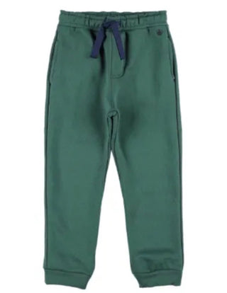 Petit Bateau Drawstring green sweatpants, 5 years