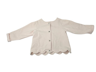 Jacadi Pink cardigan with sliver buttons, 18 months