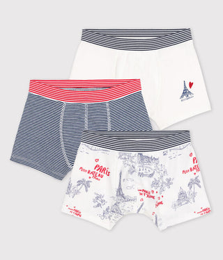 Petit bateau Paris Theme Boxer Shorts - 3 Pack New with tags, 12 years