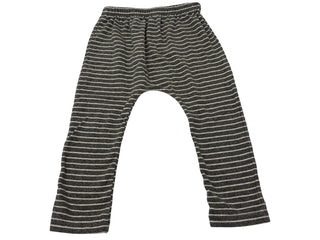 1 + in the Family Grey and White Stripe pants, 18 months