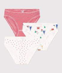 Petit Bateau New Paris Underwear - 3-pack, 4 years