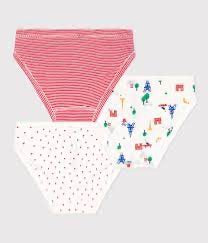 Petit Bateau New Paris Underwear - 3-pack, 4 years