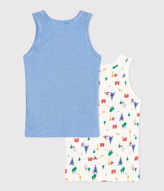 Petit Bateau Paris Cotton Undershirts - 2-Pack New in box, 6 years