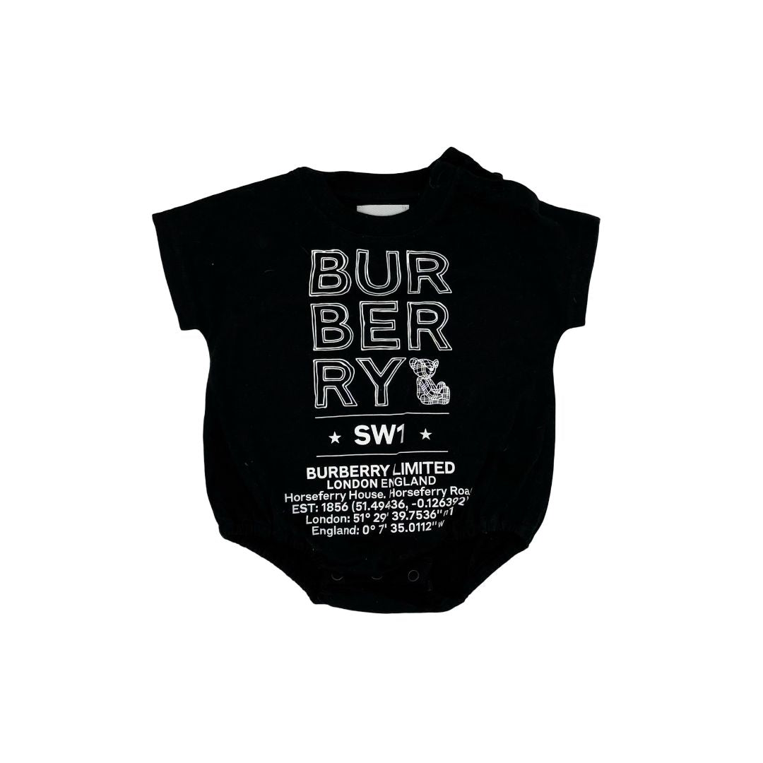 Burberry bodysuit, 3 months
