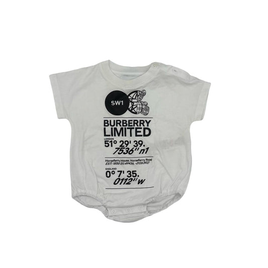 Burberry bodysuit, 3 months