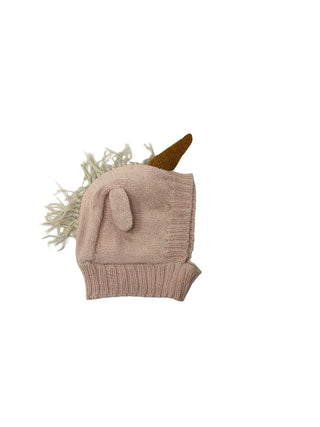 Oeuf Pink unicorn hat, OS