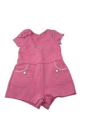 Janie & Jack Pink Romper shorts/tshirt, 12-18 months