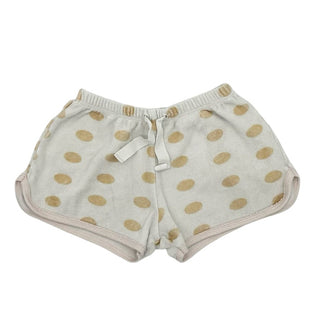 No name terry cloth polka dot shorts, 4 years