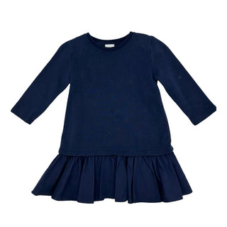 Cos navy cotton dress, 2-4 years