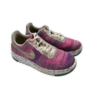 Nike Air Force 1 Crafter Flyknit fuschia, 5 big kid