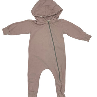 Mini Mioche Dusty Pink biker romper, 2 Years