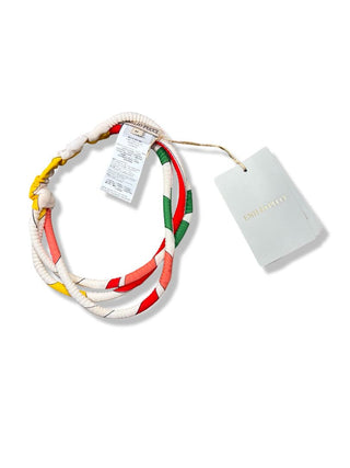 Emilio Pucci Multicolour Stripe Graphic Headband, O/S