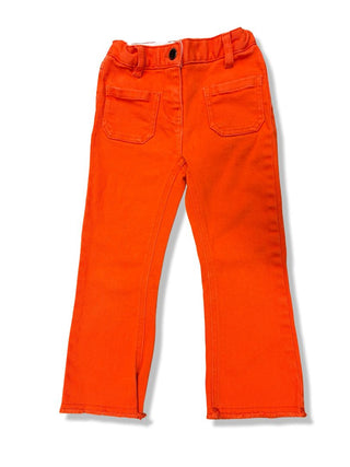 Stella McCartney Bright Orange Jeans, 5 years