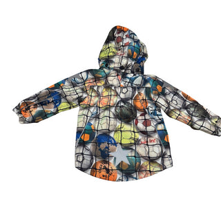 Molo Polyester shell jacket sports all over, 2 years