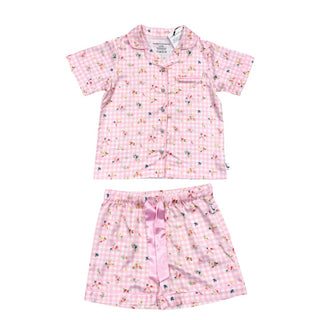 Preppy Goose floral satin pj set, new with tag, 6 years
