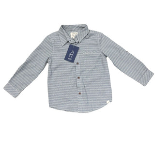 Me & Henry Blue and White Button Down New with Tags, 5-6 years
