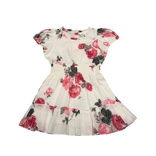 Love Shack Fancy Floral white dress, 5-6 years