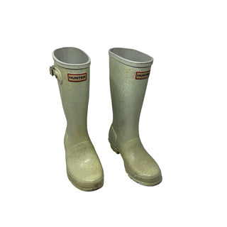 Hunter Sparkly green rainboots, Big kid 4-5