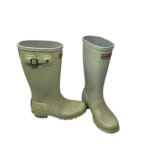 Hunter Sparkly green rainboots, Big kid 4-5