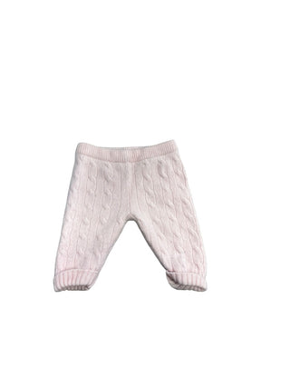 Ralph Lauren Pink knit cashmere pants, 9 months