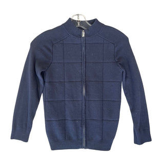 Jacadi  Navy sweater zip up, 10 years