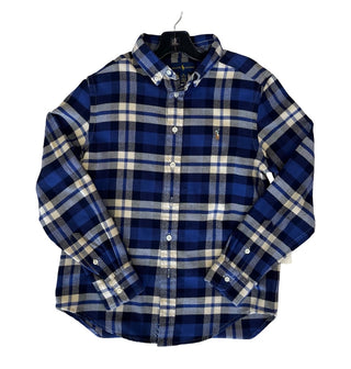 Ralph Lauren Flannel buttonup, 10-12 years