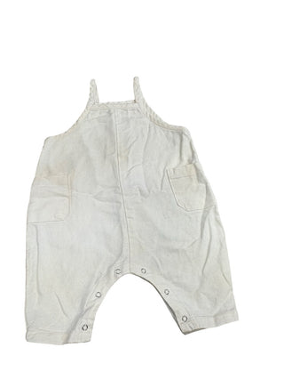Bella:B White romper with side pockets, 18 months