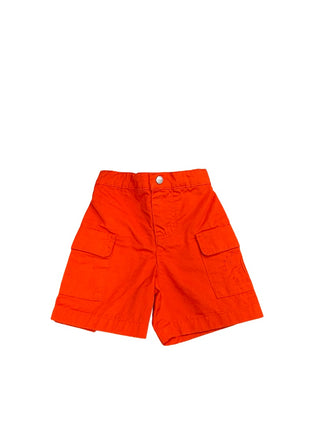 Jacadi Orange shorts with buttons, 24 months