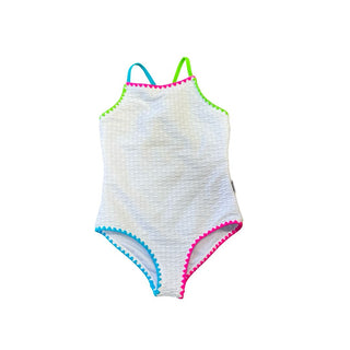 Limeapple embroidered one piece swimsuit, new with tag, 8-10 years