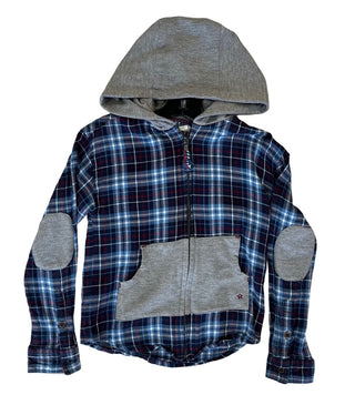 Egg New York Flannel hoodie, 8 years