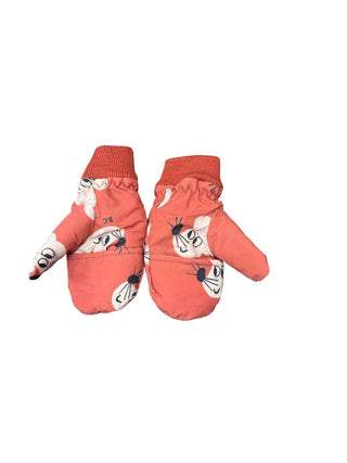 Bobo Choses Orange mittens, 1-2y