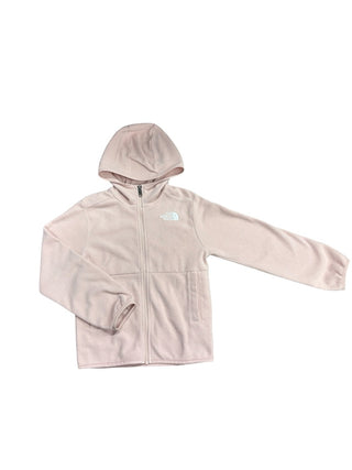 The North Face Pink fleace jacket, 7/8 years