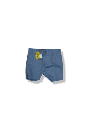 Light Blue Belati Belati Light Blue Solid Bermuda, 3 Years