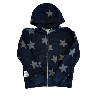 Nununu  Black star sweatshirt, 8-9 years