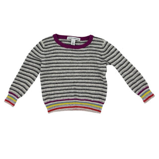 Autumm Cashmere stripped cashmere sweater, 3 years